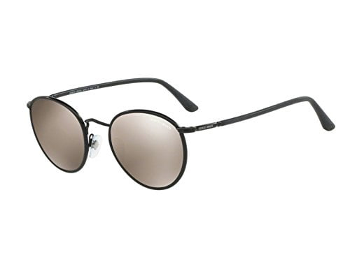 armani men's sunglasses black