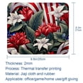 thumbnail image 5 of Flag Plants Non-Slip Rubber Bottom Printed Gaming Mouse Pad Mouse Mat - Square 8.3x9.8 Inch, Suitable for Office and Gaming., 5 of 6