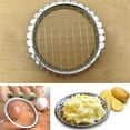 thumbnail image 2 of DPTALR Presse-Purée Manuelle en Acier Inoxydable Coupe-Purée pour Cuisine, 2 of 9