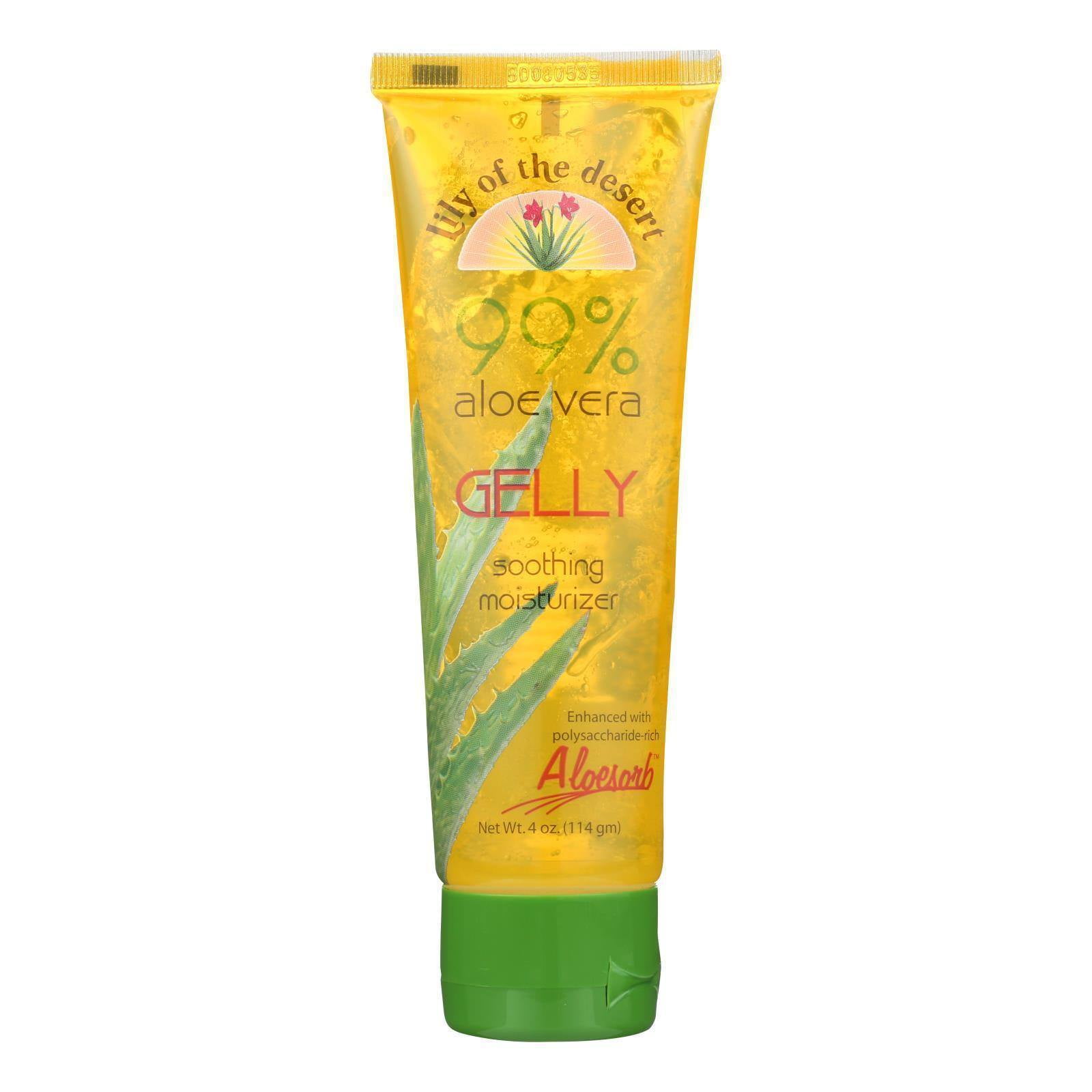 Lily of the Desert Aloe Vera Gelly Soothing Moisturizer 4 oz