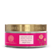 Forest Essentials Velvet Silk Body Cream Indian Rose Absolute - 200g