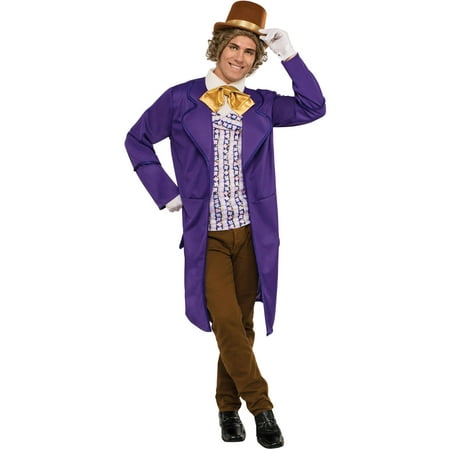 Deluxe Willy Wonka Adult Halloween Costume