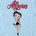 thumbnail image 2 of Men's Betty Boop Los Angeles Betty  Graphic Tee Light Blue 3X Large, 2 of 4