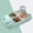 Light Green, variant on Car Shaped Kids Tableware Set, Fun Cartoon Design Encourages Independent Eating, Includes Plates, Cutlery & Water Cup, Food Grade Safe, Easy to Clean & Dishwasher Safe