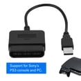 thumbnail image 1 of Noref pour ps3 Convertisseur, pour Manette PS1/PS2 1/2 vers Adaptateur USB Convertisseur pour ps3 et PC Windows, pour ps2 vers Convertisseur USB pour ps3, 1 of 7