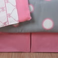 VCNY Home Sophie 10Piece Grey/Pink Polka Dot Bed in a Bag, Full