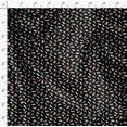 thumbnail image 4 of Soimoi Black Heavy Canvas Fabric Artistic Feather Print Sewing Fabric Yard 58 Inch Wide, 4 of 5