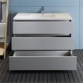 thumbnail image 4 of Fresca Fcb9348-I Lazzaro 48" Free Standing Single Basin Vanity Set - Grey, 4 of 8