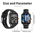 thumbnail image 4 of AZXY Smart Watch,Health Smart Watches,Bluetooth Smart Watch,Cheap Sports Touchscreen Smartwatch for Women Men Android with Talk Call Music,Waterproof Fitness Trackers, 4 of 9