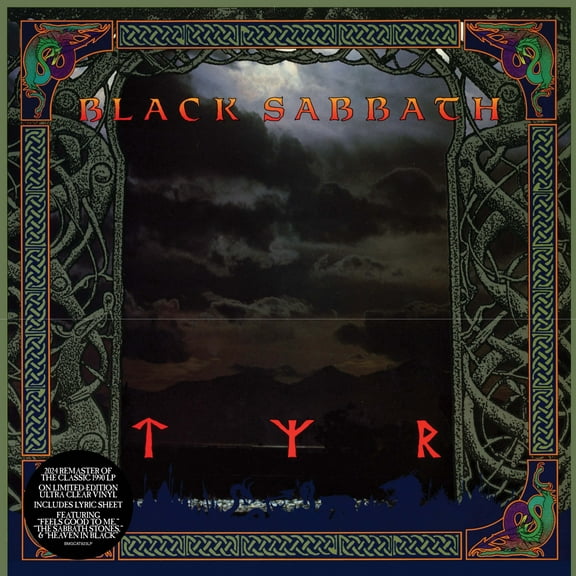 Black Sabbath Tyr (2024 Remaster) (Vinyl Record) 12" Album (Clear vinyl)