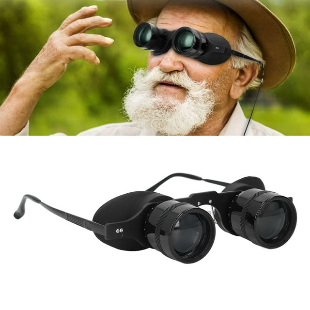 Fishing Binoculars, 3X Magnification HD Portable Binocular Glasses Easy To Wear for Concerts for Opera for Sight Seeing