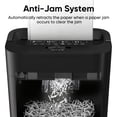 thumbnail image 5 of Locksworth 12-Sheet Cross-Cut Paper Shredder, 21L Large Bin with Viewing Window, 5-Min Continuous Run Time, Portable Handle for Home Office Use, 5 of 7