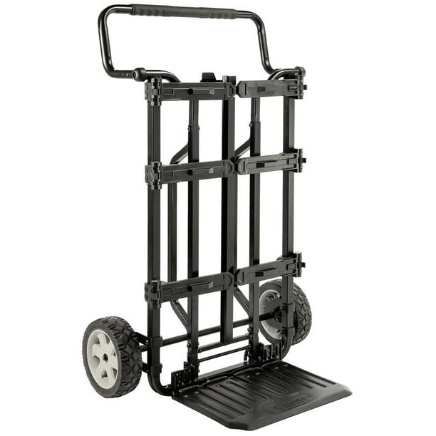 Portabicicletas en L para almacenamiento de herramientas DEWALT TOUGHSYSTEM con ruedas