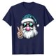 thumbnail image 2 of Tops para hombre, blusas y camisas de manga corta con cuello redondo para hombre, camiseta informal con cuello redondo y estampado para hombre, blusa de manga corta, blusa de poliéster para hombre, 2 of 4