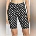 thumbnail image 2 of MSRP $50 Dkny Womens High Waist Logo Tape Biker Shorts Size Medium, 2 of 4