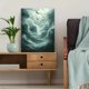 thumbnail image 5 of Qisvanset 12x16 Inch 2D Flat Framed Canvas Art, Bird Soar Stormy Cloud Moody Nature Serene Space Home Wall Decor, 5 of 5