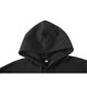 thumbnail image 3 of Gibobby Sudaderas con capucha para hombre Sudadera de Manga Larga con Cierre de un Cuarto para Hombre Color Liso con Bolsillo(Negro,XG), 3 of 5