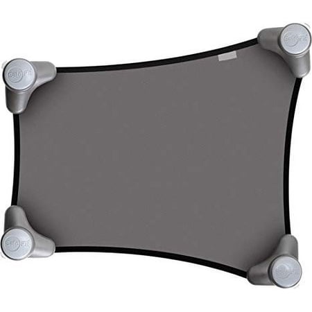 SafeFit Adjust to Fit Car Window Shade, Helps Block Harmful UV-A/UV-B Rays, Includes Suction Cup Attachment for Superior Grip