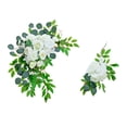 thumbnail image 2 of 2 piezas de guirnalda de flores artificiales para boda, arco de flores, centro de mesa, decoración floral Opción 1 A, 2 of 8
