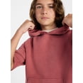 thumbnail image 5 of Weekend Academy Boys Fleece Hoodie with Short Sleeves, Sizes 4-18, 5 of 5