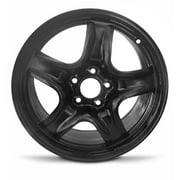 Road Ready 17" Steel Wheel Rim for 2010-2012 Ford Fusion 2010-2011 Mercury Milan 17x7.5 inch Black 5 Lug