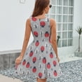 thumbnail image 6 of Ladybug Plant Sundress Sleeveless Dress Summer Women Clothes Dress for Women Dresses, 6 of 7