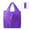 Purple, variant on BVXEEP Reusable Grocery Bags, Multifunctional Portable Folding Storage Shopping Household Tote Bags