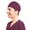 Damson, variant on Women's Scrub Cap Surgery Cap with Mask Buttons, 1 Pack, One Size