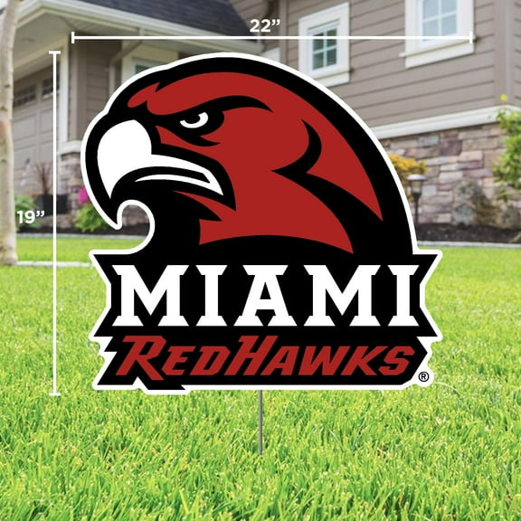 Miami University Mascot Lawn Sign