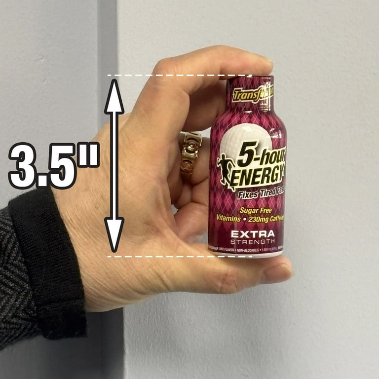 5-Hour Energy Shot, Extra Strength Transfusion Flavor, 15 Count
