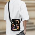 thumbnail image 3 of FUIALDOLG Crossbody Bag with Glowing Cat Butterfly, Zippered 2-Layer over Shoulder Bags for Women Crossbody Shoulder Bag, 3 of 8