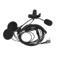 thumbnail image 1 of Auriculares De Casco De 2 Pines De Cara Completa Auriculares De Motocicleta De 2 Pines Auriculares De Walkie Talkie Para Actividades Al Aire Libre Serendint EL011660-00, 1 of 6