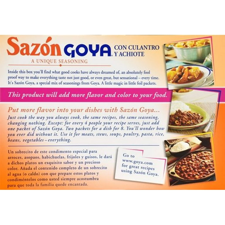 Www Goya Com For Great Recipes Using Sazon Bryont Blog