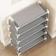 thumbnail image 4 of RKSTN shoe rack Unadorned And Popular 4-layer Stackable Shoe Rack Shoe Rack Storage Organizer Galvanized Steel Pipe Used For Daily Storage, 4 of 7