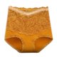 thumbnail image 1 of Puntoco Bragas para mujer de cintura alta de color sólido con encaje y flores, cintura alta, alta elasticidad, talla grande, bragas que levantan el abdomen y los glúteos, 1 of 3