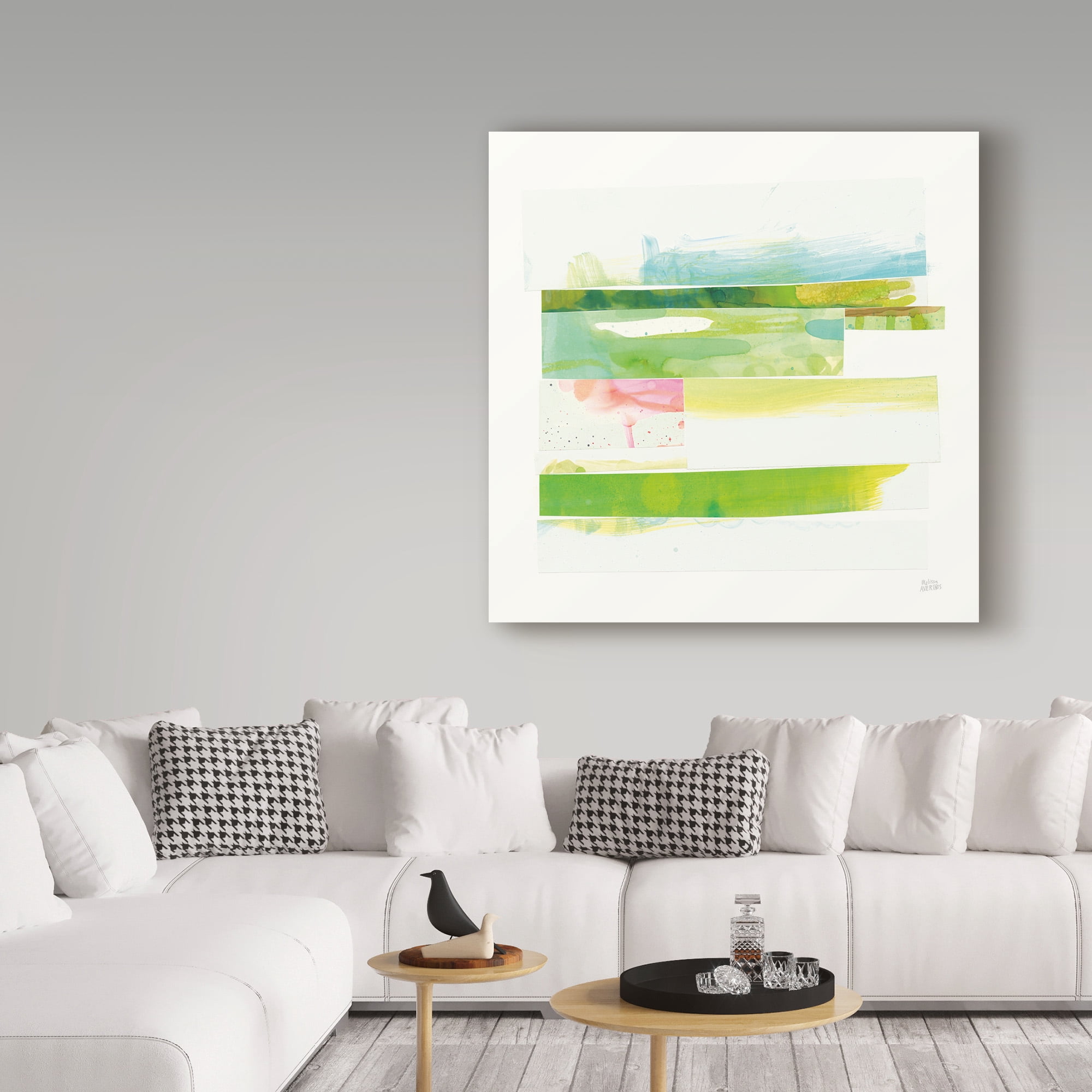 Trademark Fine Art 'Stacks III v2' Canvas Art by Melissa Averinos