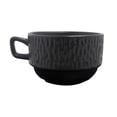 thumbnail image 1 of Juego 6 Tazas PARA Espresso Prinz Mate Negro 120 cc, 1 of 2