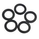 thumbnail image 2 of Arandelas de goma de 2,5 cm, paquete de 5 sujetadores, entrenamiento, ejercicio, gimnasio, junta de tuerca de barra, anillos Clips de barra, DYNWAVEMX anillos de goma, 2 of 8