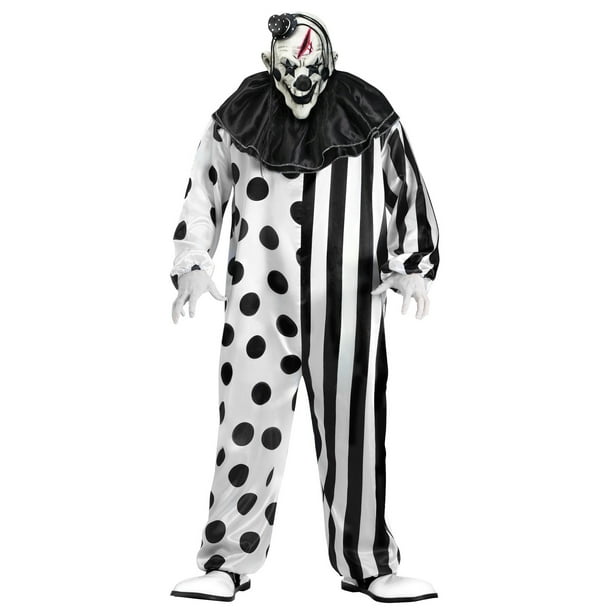 Men S Killer Clown Costume Walmart Com