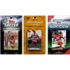 C&I Collectibles MLS FC Dallas 3 Different Licensed Trading Card Team Sets O/S