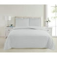 thumbnail image 3 of Garment Washed Quilt Set Grey - Full - Queen, 3 of 5