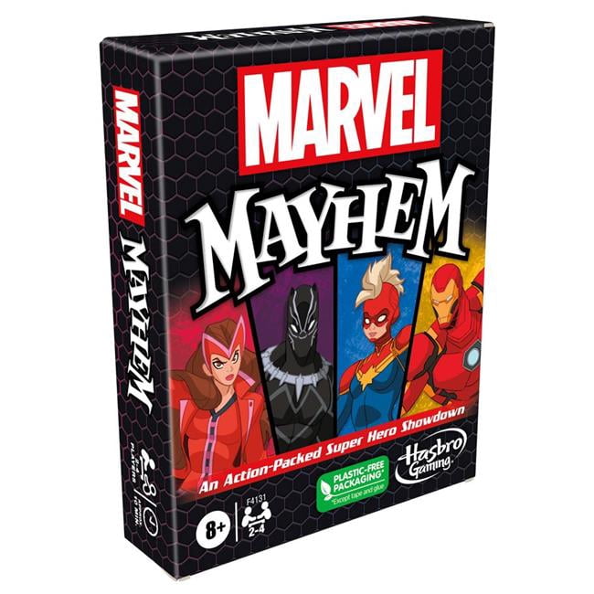 Jeu de société - HASBRO GAMING - Marvel Mayhem - Licence Marvel - Pour
