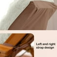 thumbnail image 4 of Tgbvmt Recliner Cushion Thickened Rocking Chair Seat Pad Soft Velvet Backrest Lazy Chair Seat Cushion with Side Ties for Living Room Bedroom Lounge Balcony Office Apartment Home Decor, 4 of 6