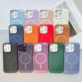 thumbnail image 6 of Magnetic Series Designed for iPhone Case[Compatible with MagSafe]Military Drop&Camera Lens Protection]Matte Ultra Thin Heat Dissipation Hard Shockproof Cover (Lavender Grey,iPhone 13 Pro Max), 6 of 6