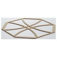 thumbnail image 4 of Ekena Millwork 23 3/8"W x 23 3/8"H x 1/4"T Large Haswell Decorative Fretwork Wood Wall Panels, Birch, 4 of 18