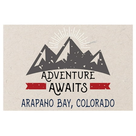 

Arapaho Bay Colorado Souvenir 2x3 Inch Fridge Magnet Adventure Awaits Design