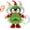 A, variant on LED Musical Christmas Tree Penguin Stuffed Animal Animated Christmas Decorations Repeats What You Say Light up Soft Plush Toy Singing Dancing Talking Record Mimicking Twisting Interactive Xmas Gifts