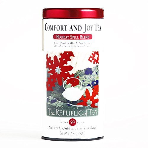 The Republic of Tea Comfort and Joy Tea 17 oz each Gourmet Christmas