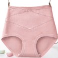 thumbnail image 2 of Seductiva Women Clothing Women's Panties Women's Solid Color High Waist Belly Plus Size Loose Comfortable Cotton High Stretch Casual Underwear, 2 of 6
