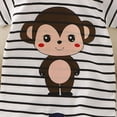thumbnail image 5 of Baby Onesies Boy Baby Boy Rompers Short Sleeve Cotton Toddler Rompers Graphic Print Baby Clothes One-Piece Outfit, 5 of 7